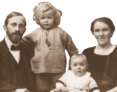 Fraunfelder Family, Circa 1922-23
